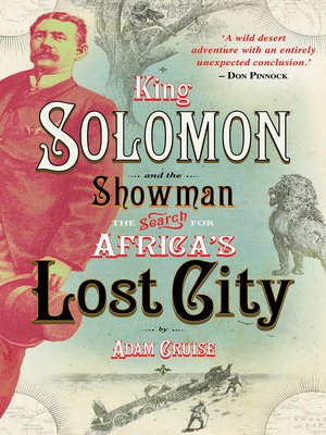 cover image of King Solomon and the Showman